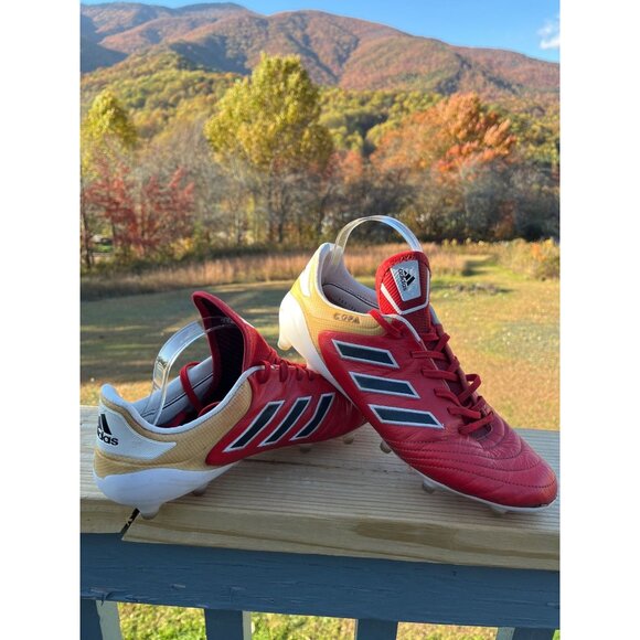 Adidas Copa Soccer/Football Cleats EST 1982 Red/White Men's Size 7 German Design - Picture 8 of 14